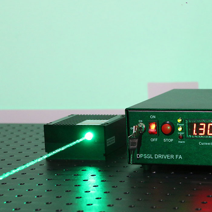 525nm 2.5W ليزر أشباه الموصلات قوة عالية Green Laser